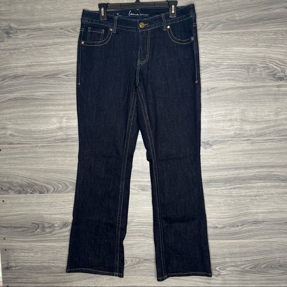 Lane Bryant Genius Fit Bootcut Jeans Women size 14